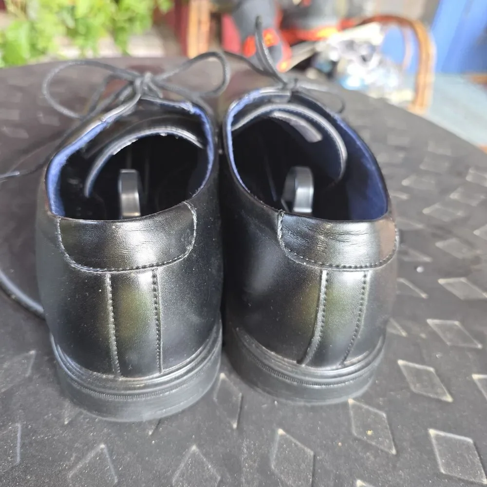 Perry Ellis Portfolio CARLOS Ultra Foam Oxford Dress Shoes Black Men’s Size 13
